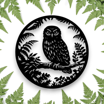 Bush Ruru Wall Art