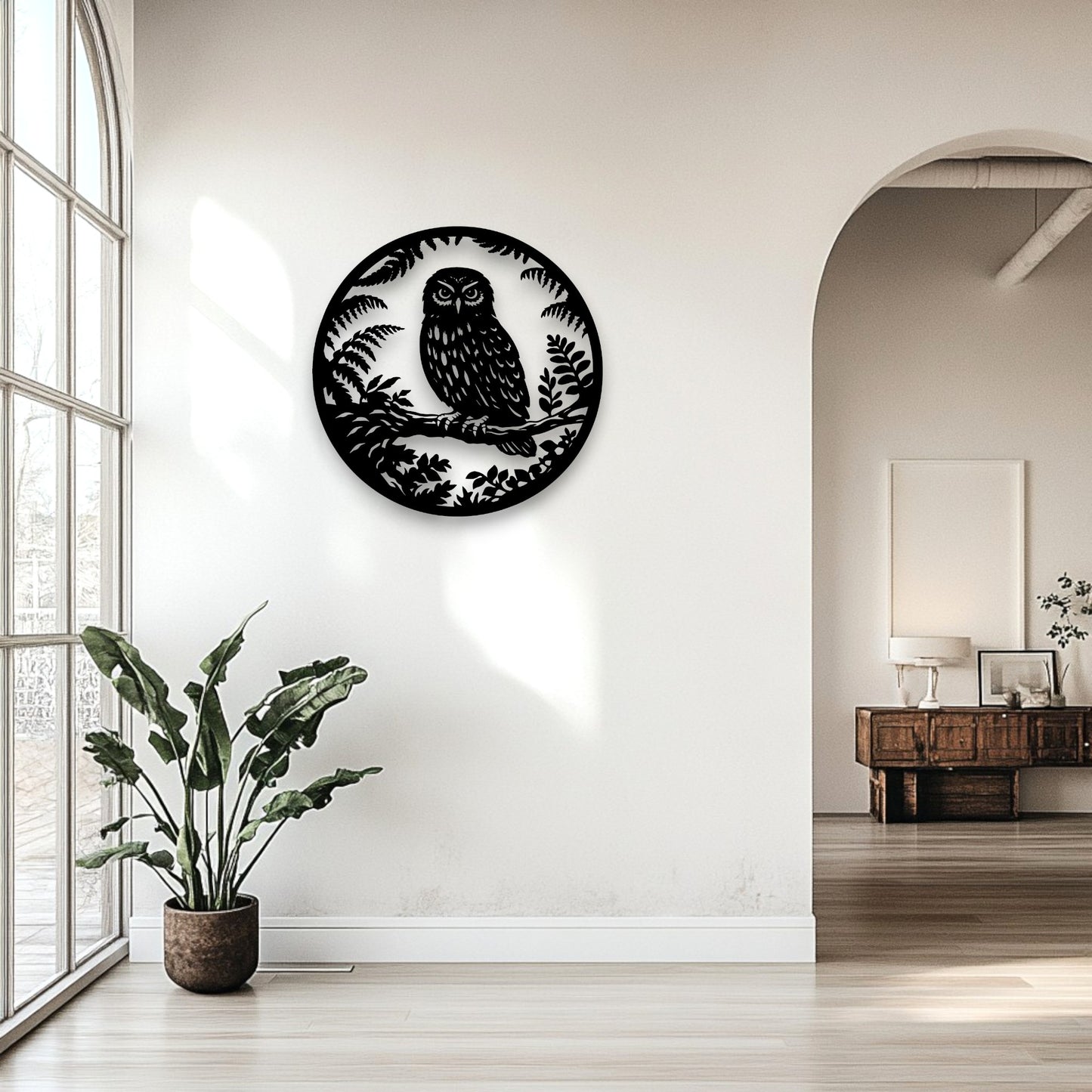 Bush Ruru Wall Art