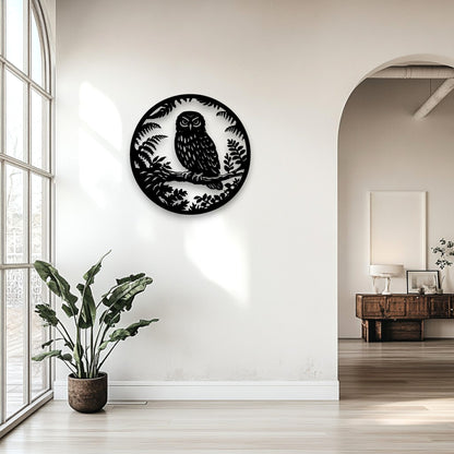 Bush Ruru Wall Art