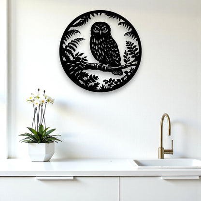Bush Ruru Wall Art
