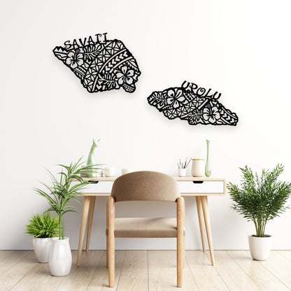 Samoa Savai'i & Upolu Wall Décor Whimsic 