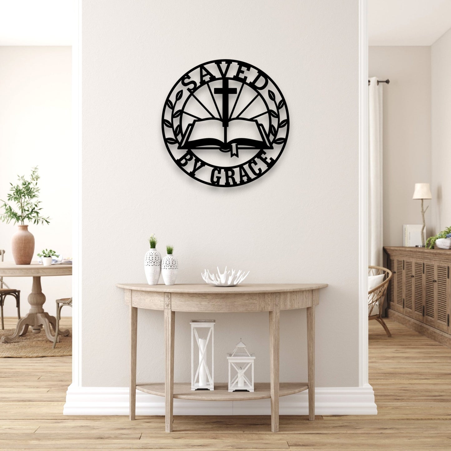 Saved By Grace Wall Art