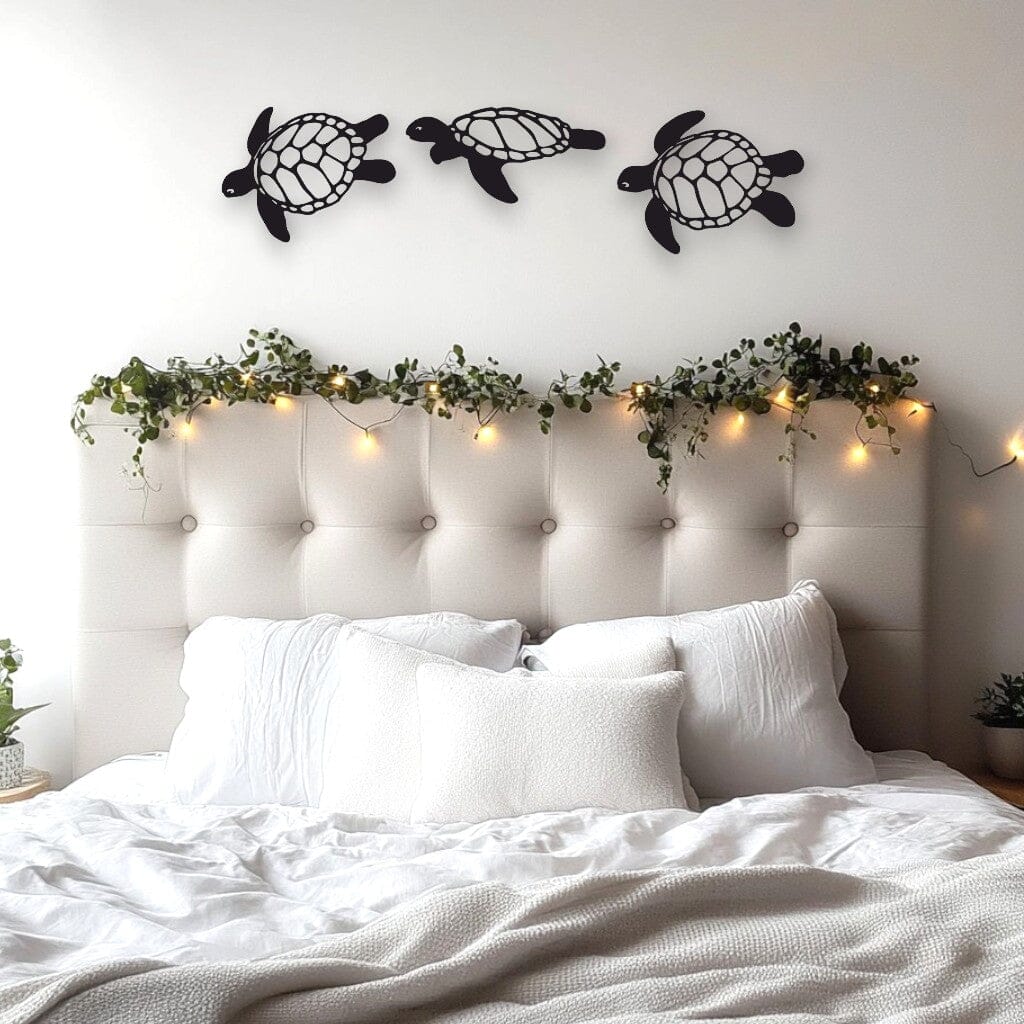 Sea Turtle Wall Art Set Whimsic 