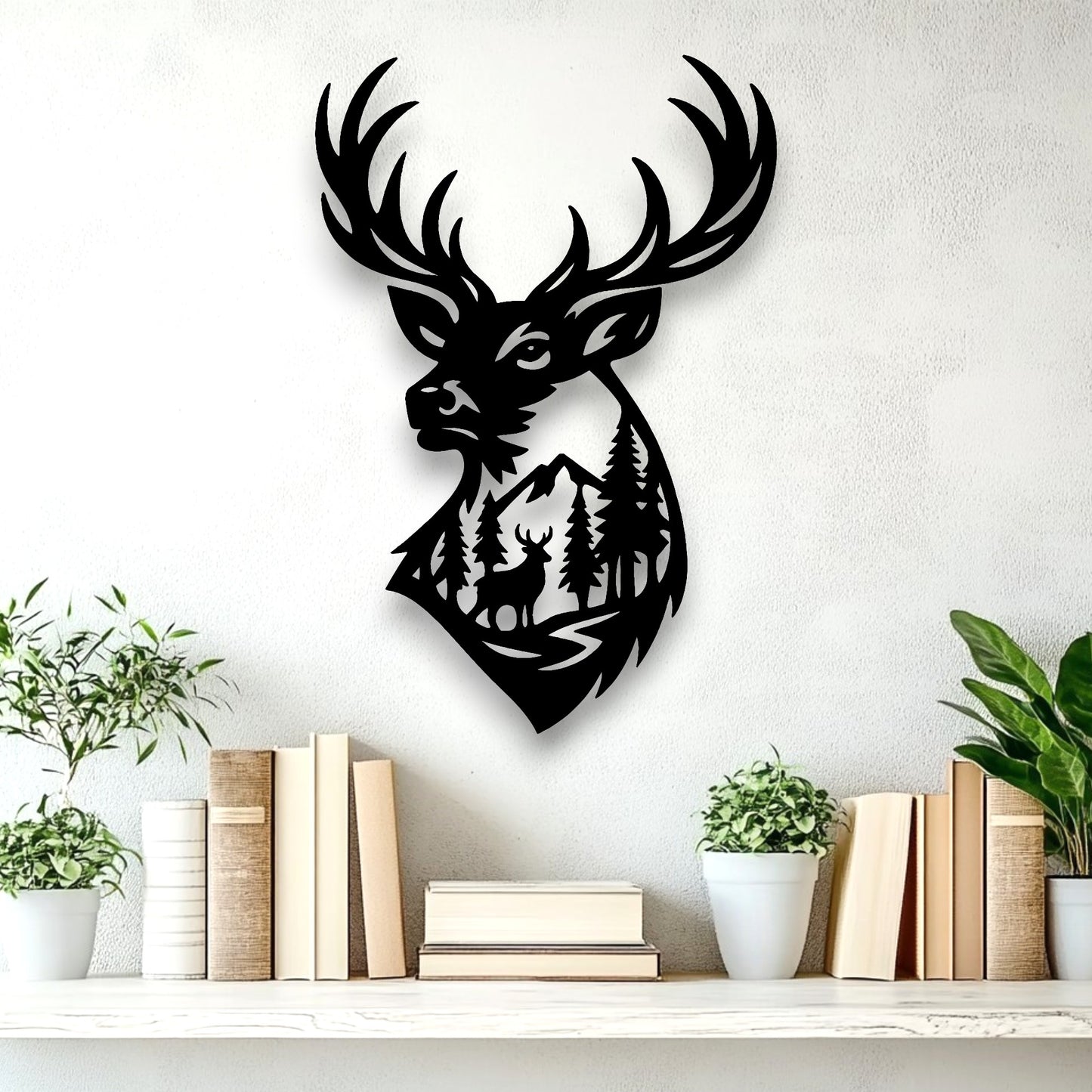 Forest Stag Wall Art