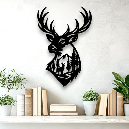 Forest Stag Wall Art