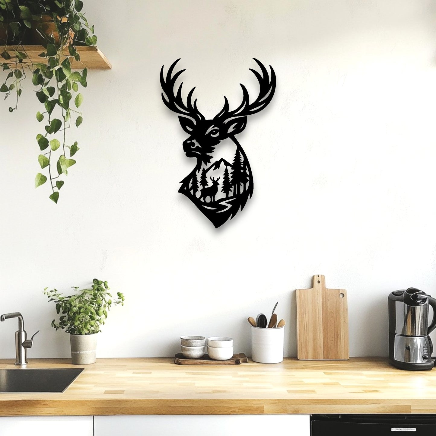 Forest Stag Wall Art