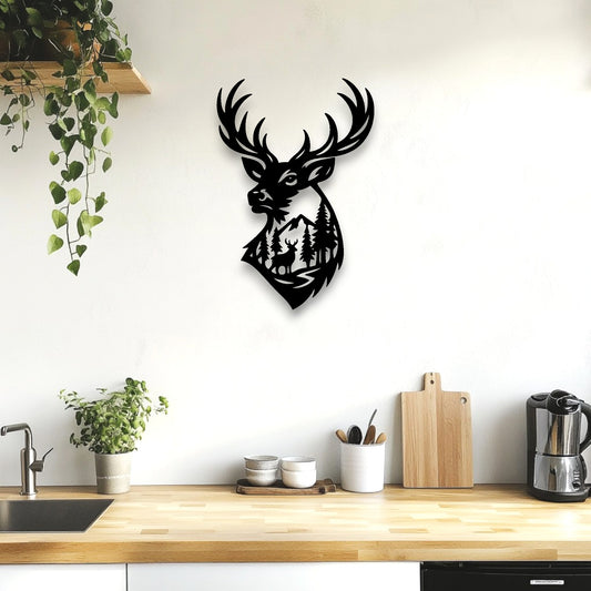 Forest Stag Wall Art