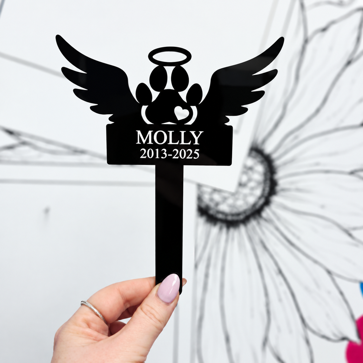 Mini Pet Memorial Stake