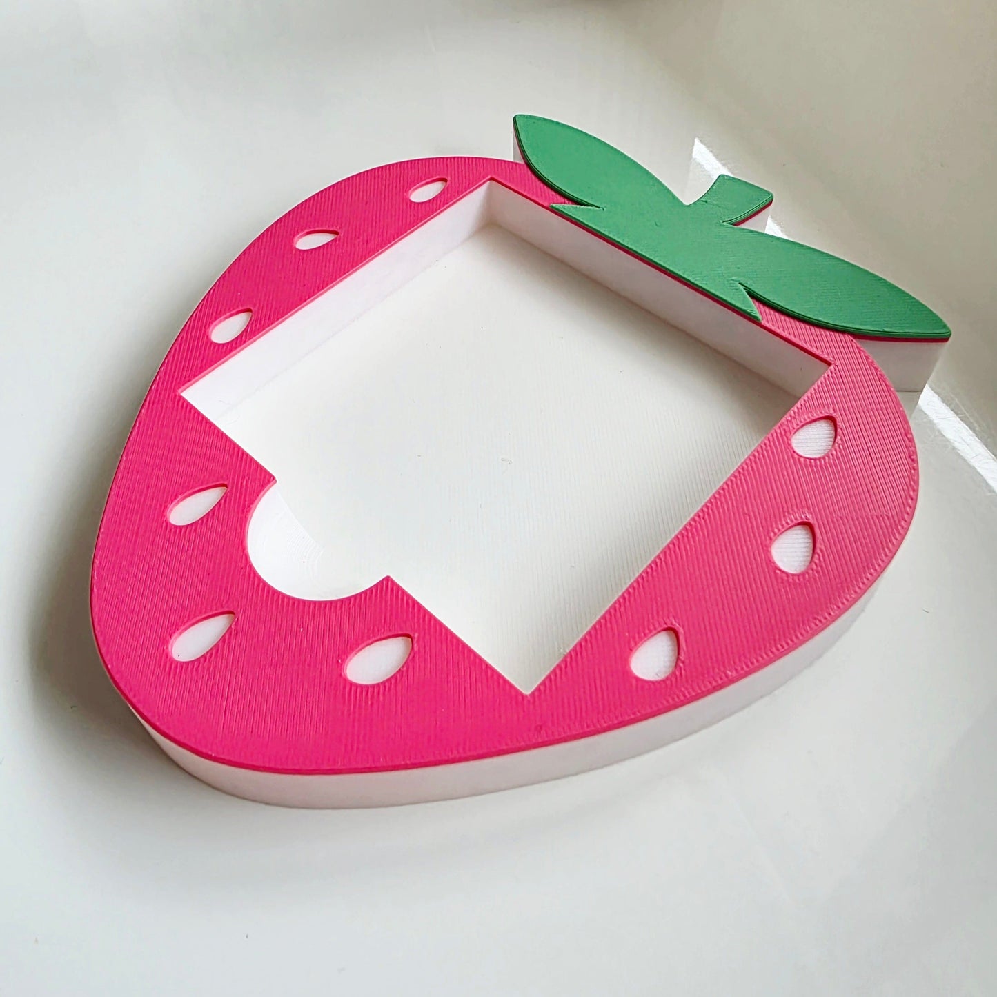 Strawberry Sticky Note Holder Whimsic 