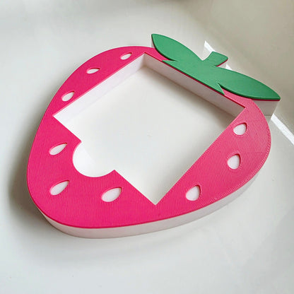 Strawberry Sticky Note Holder Whimsic 