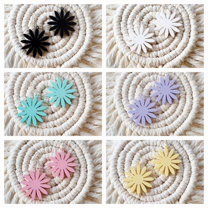 Sunshine Floral Earrings Earrings Whimsic 