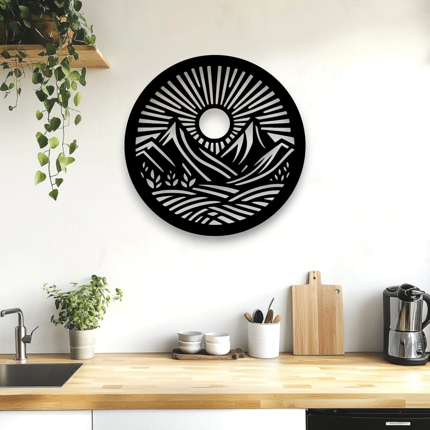 Sunshine Mountain Wall Art Wall Decor Whimsic 