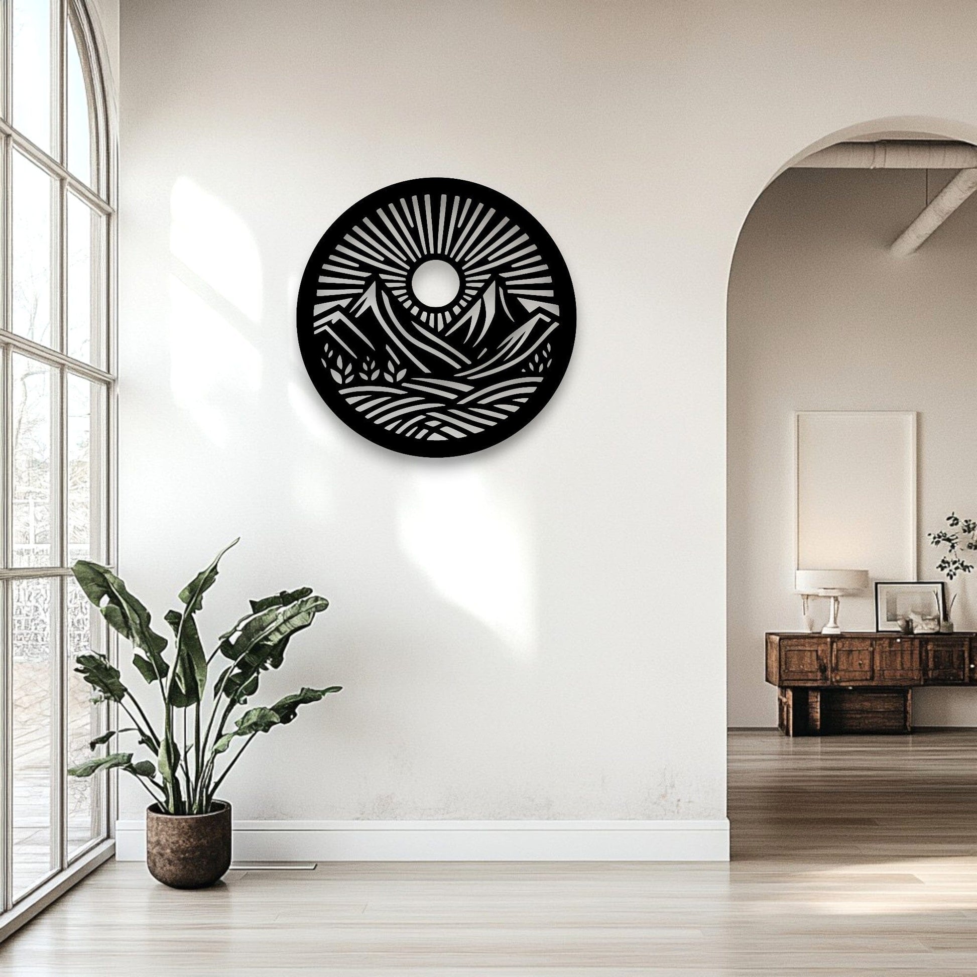 Sunshine Mountain Wall Art Wall Decor Whimsic 