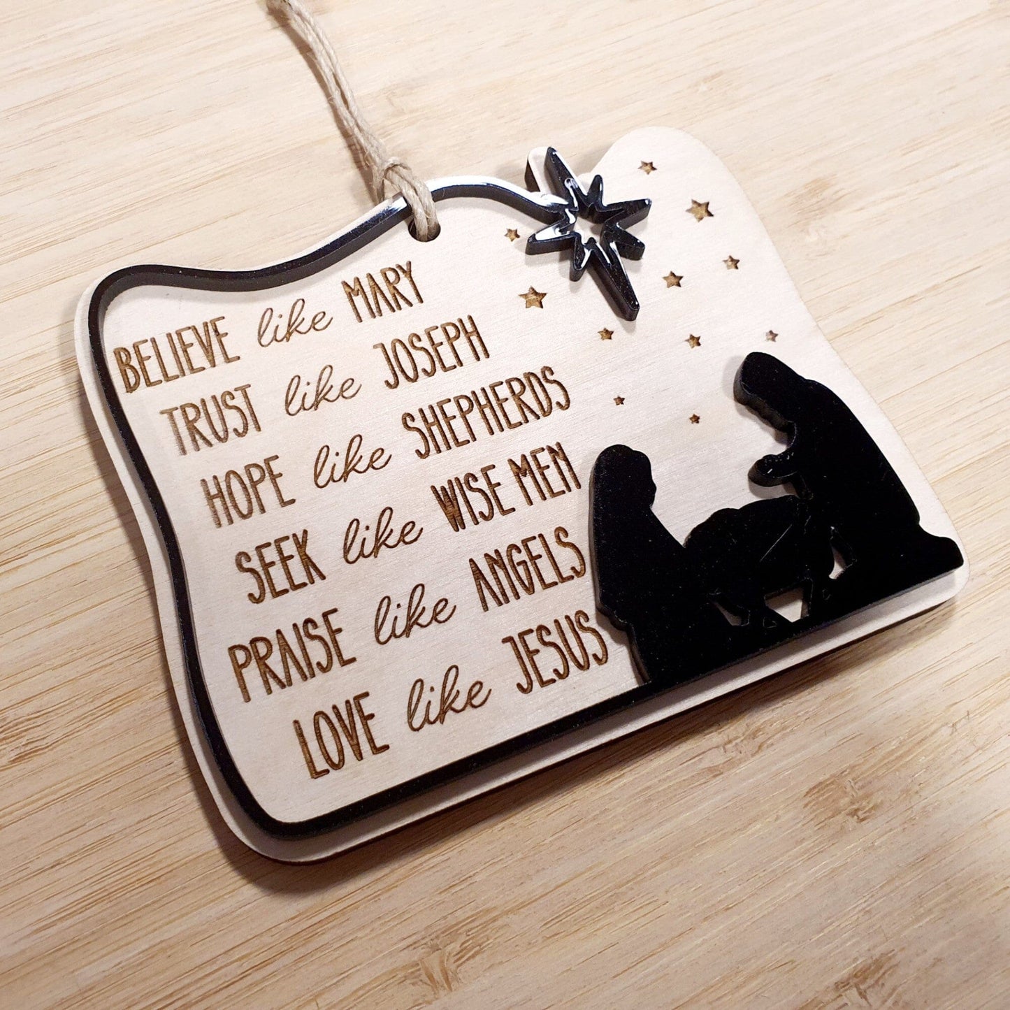 Traditional Christmas Tree Ornament Whimsic 