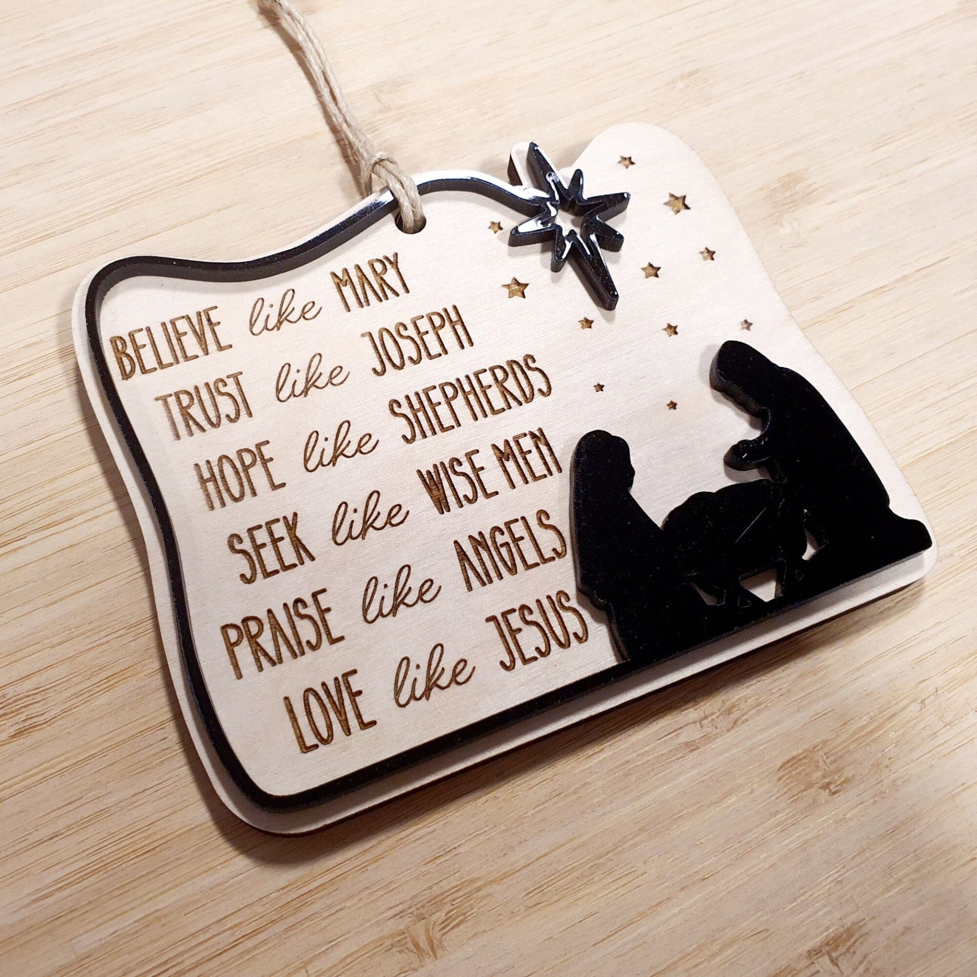 Traditional Christmas Tree Ornament Whimsic 