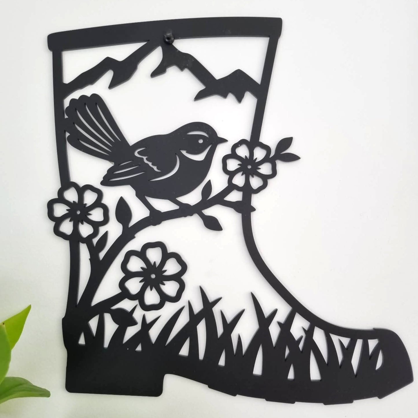 Fantail Gumboot Wall Art