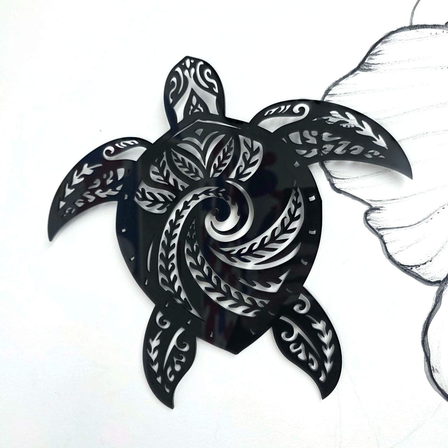 Koru Ocean Turtle Wall Art