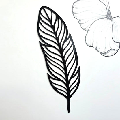 Natural Feather Wall Art
