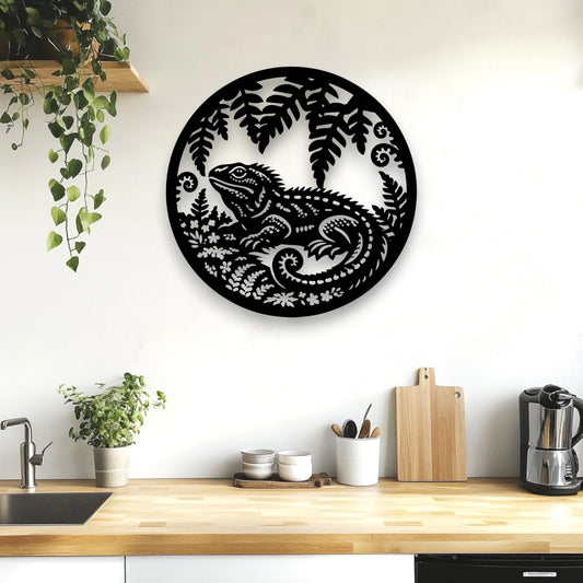 Tuatara Wall Art