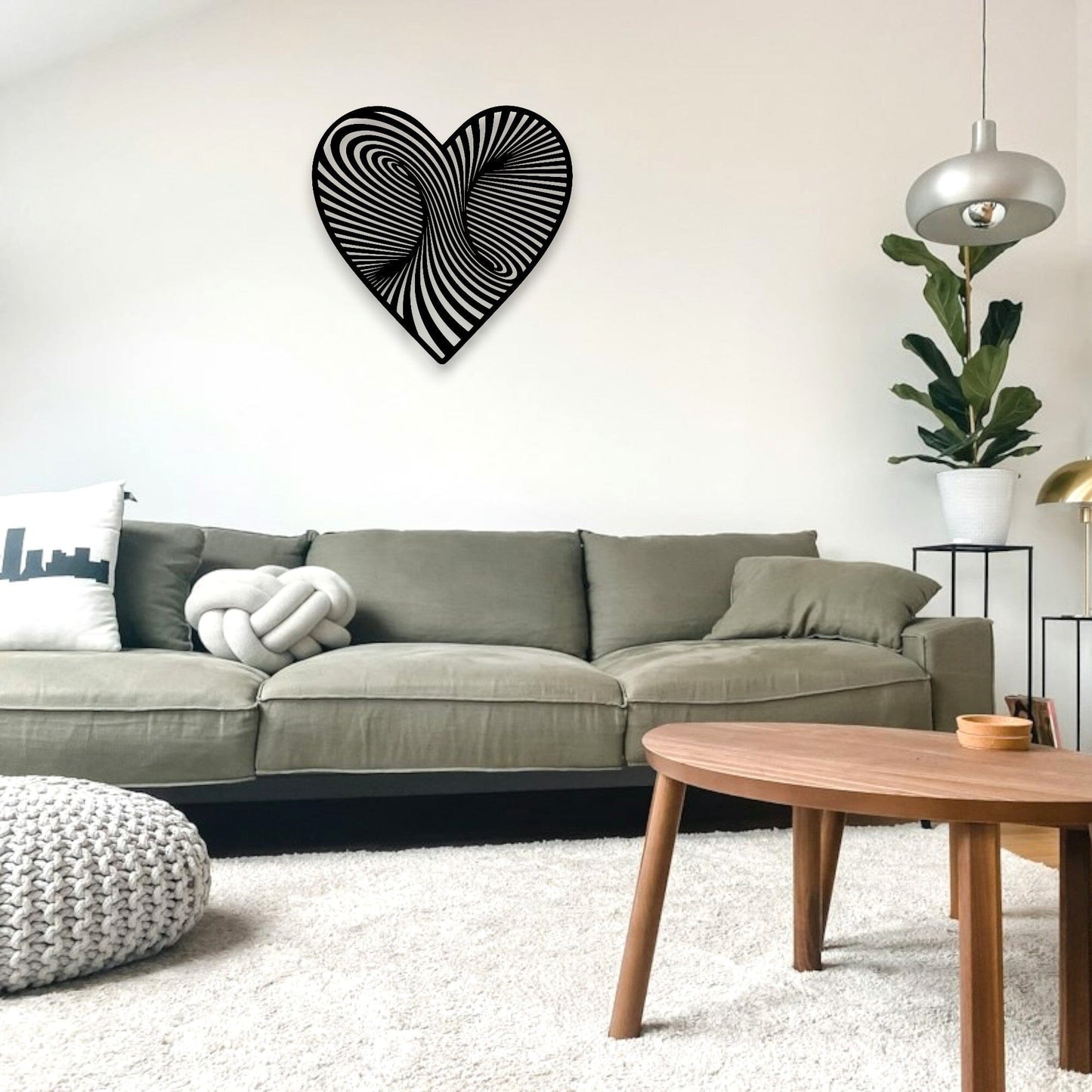 Twirl Heart Wall Art Whimsic 