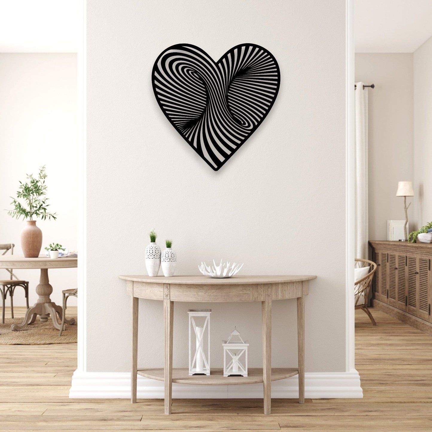 Twirl Heart Wall Art Whimsic 