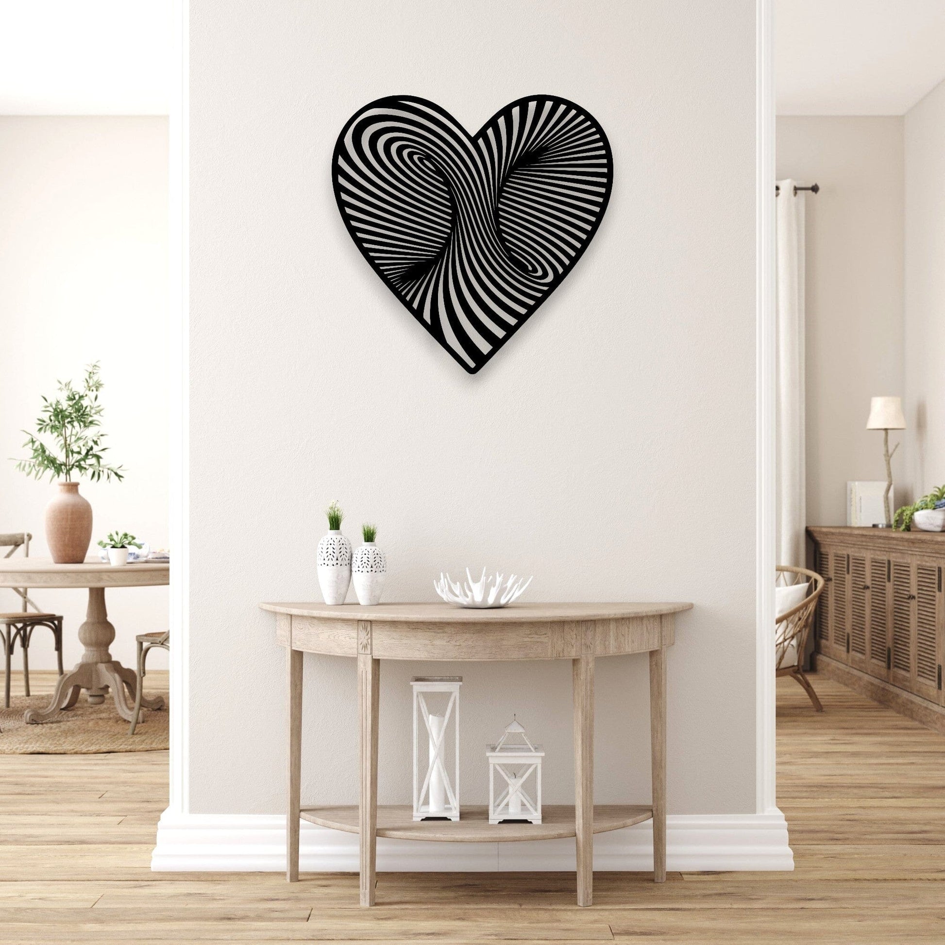 Twirl Heart Wall Art Whimsic 