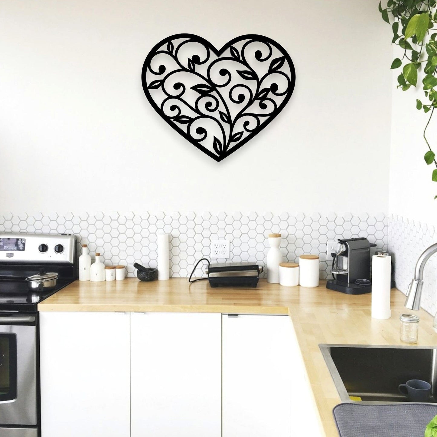 Vine Heart Wall Décor Whimsic 