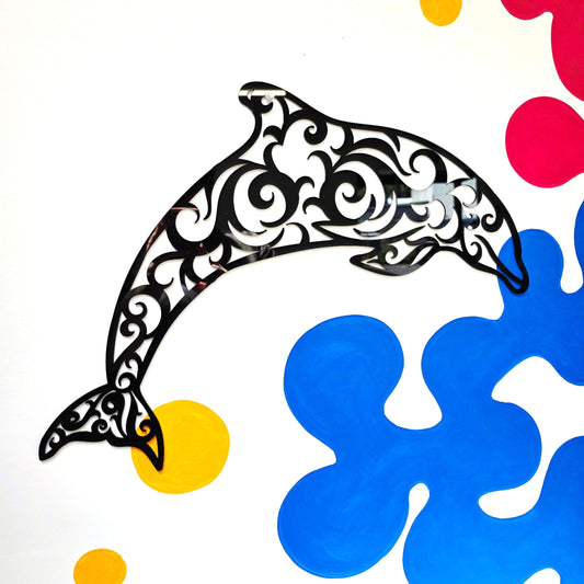 Koru Dolphin Wall Art