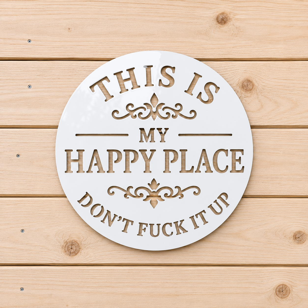 My Happy Place Wall Art