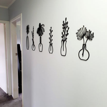 Wildflower Wall Art Set Whimsic 