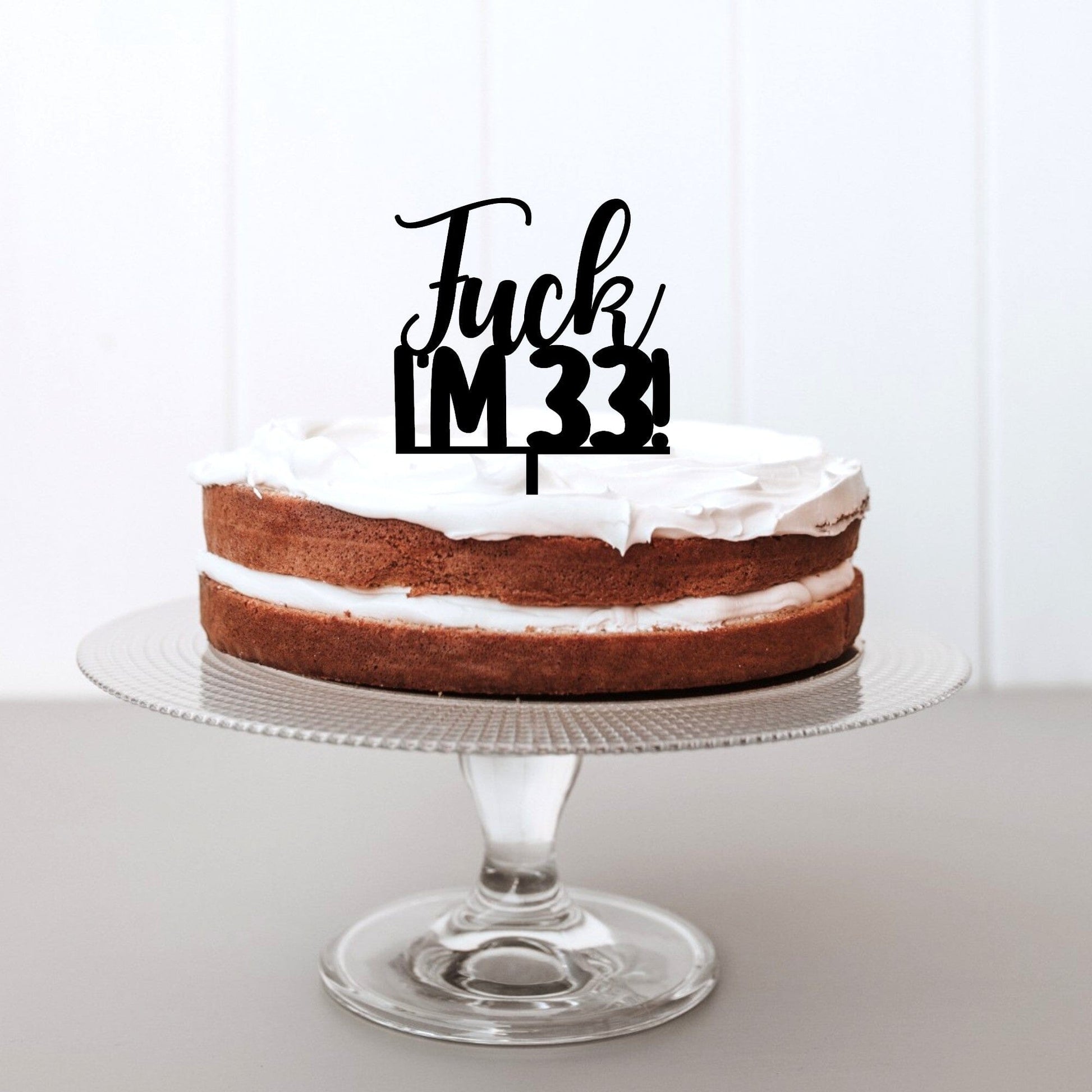 Witty Cake Topper Whimsic 