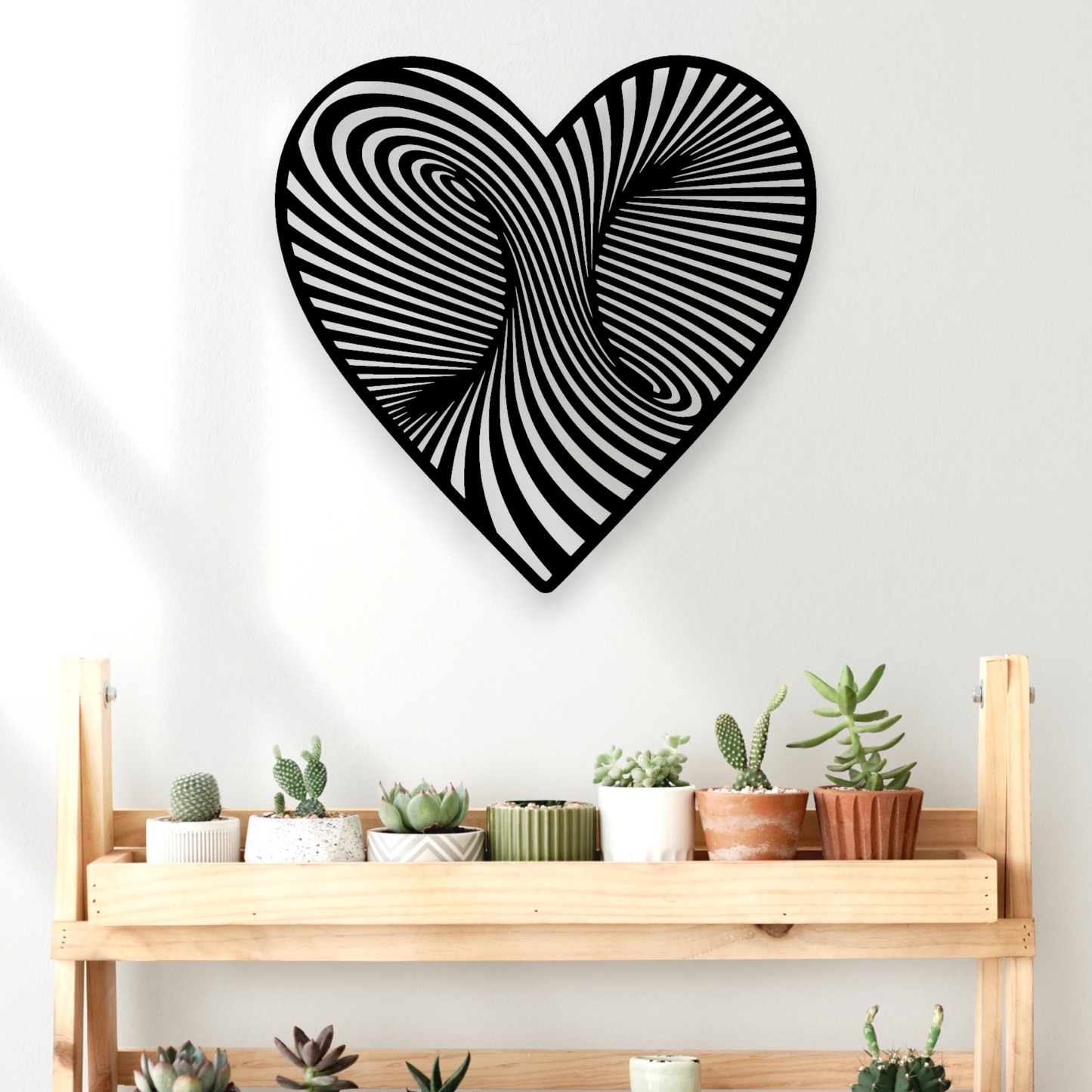 Twirl Heart Wall Art