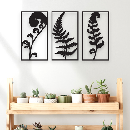 NZ Ferns Wall Art Set