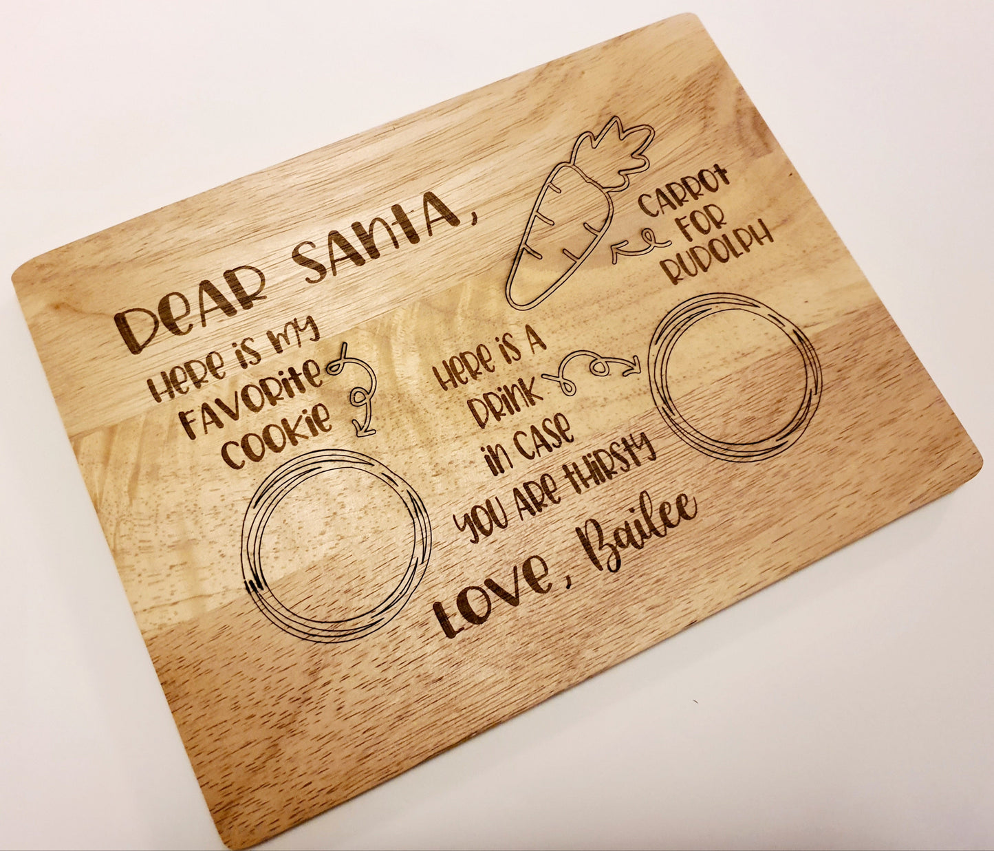 Personalised Santa Tray - Whimsic