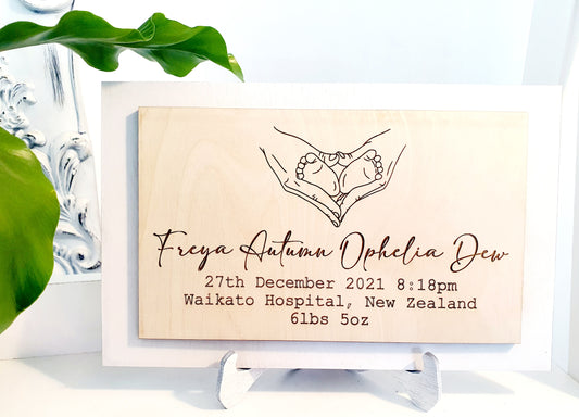 Keepsake Name Plaque - Whimsic