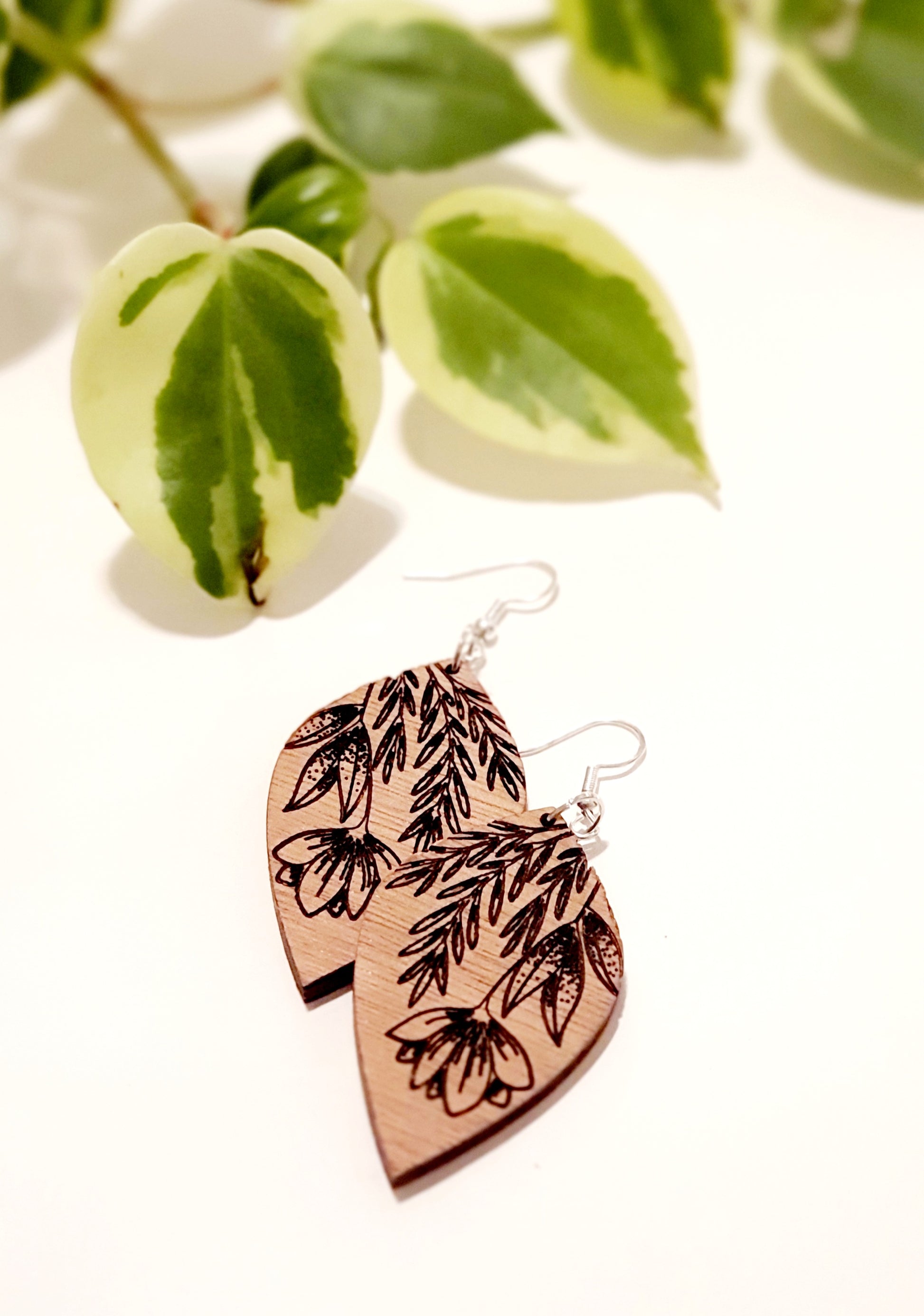 Floral Earrings - Whimsic