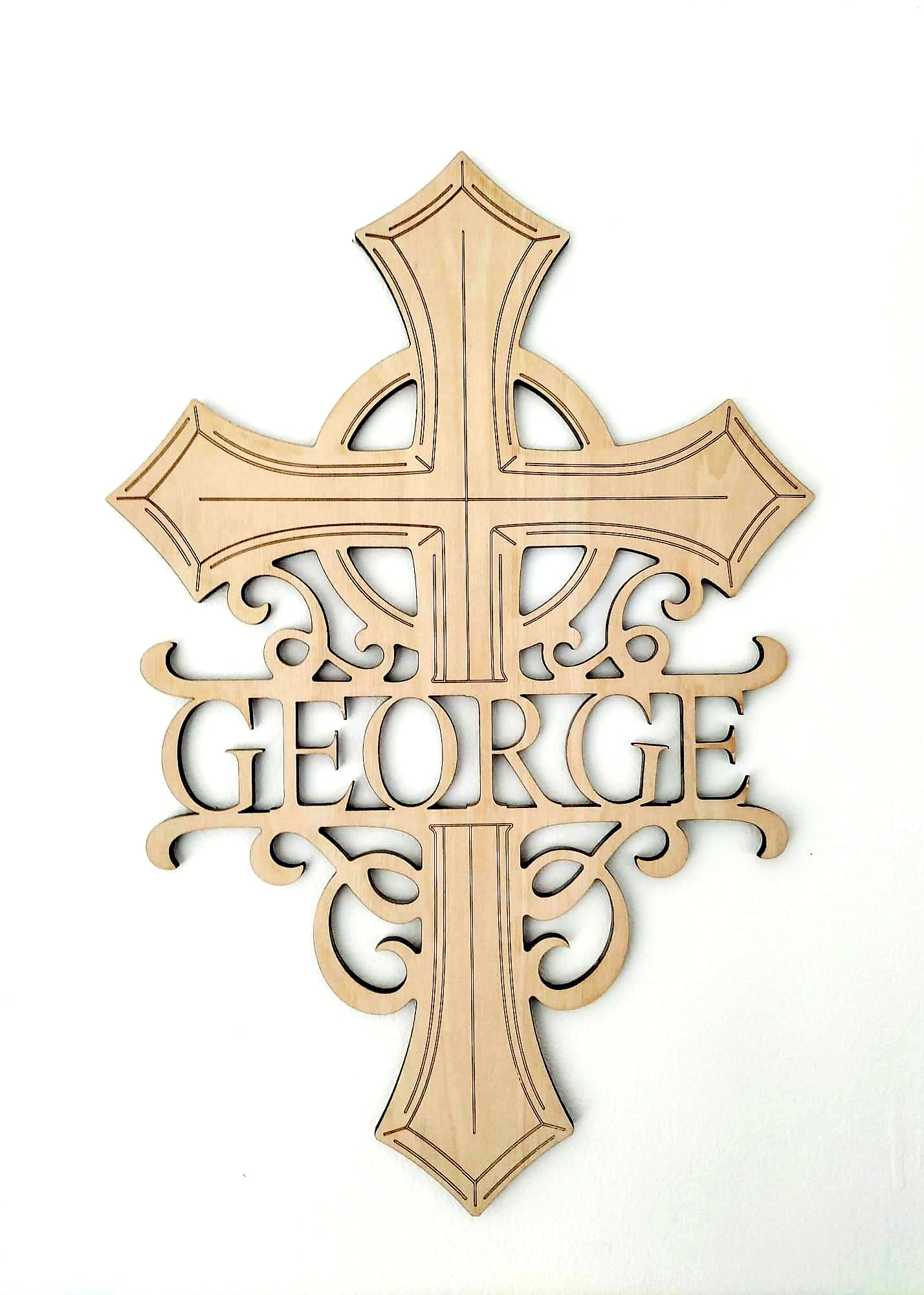 Personalised Memorial Cross - Whimsic