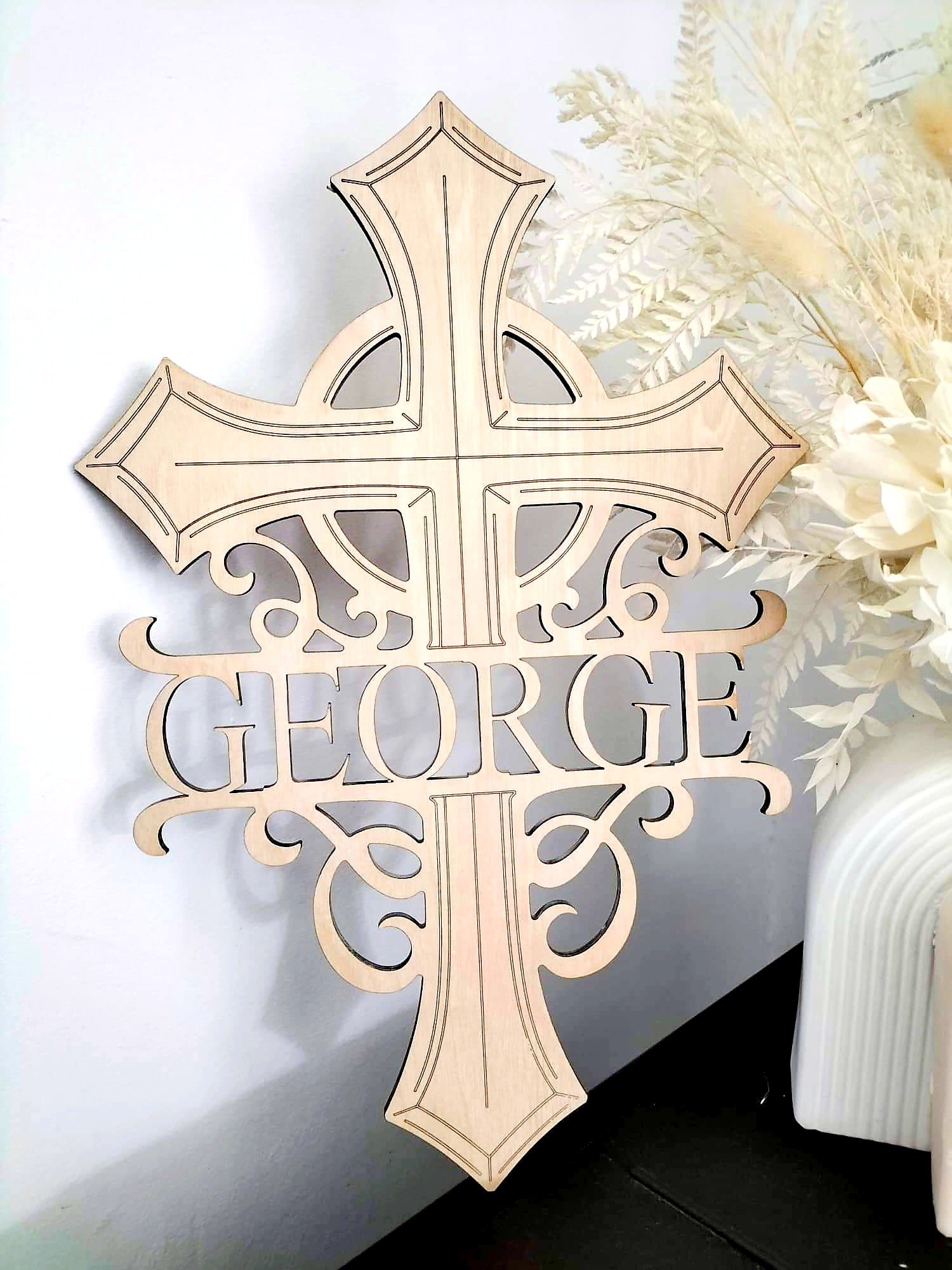 Personalised Memorial Cross - Whimsic