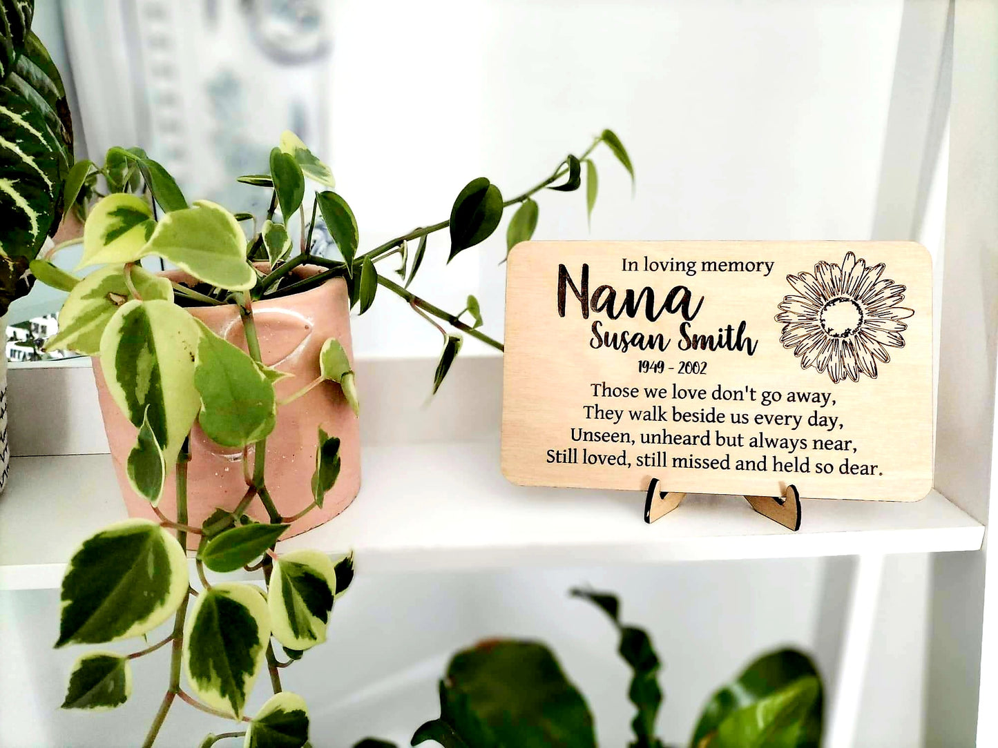 Personalised Memorial Plaque - Whimsic