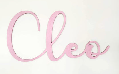 Cursive Letter Wall Art - Whimsic