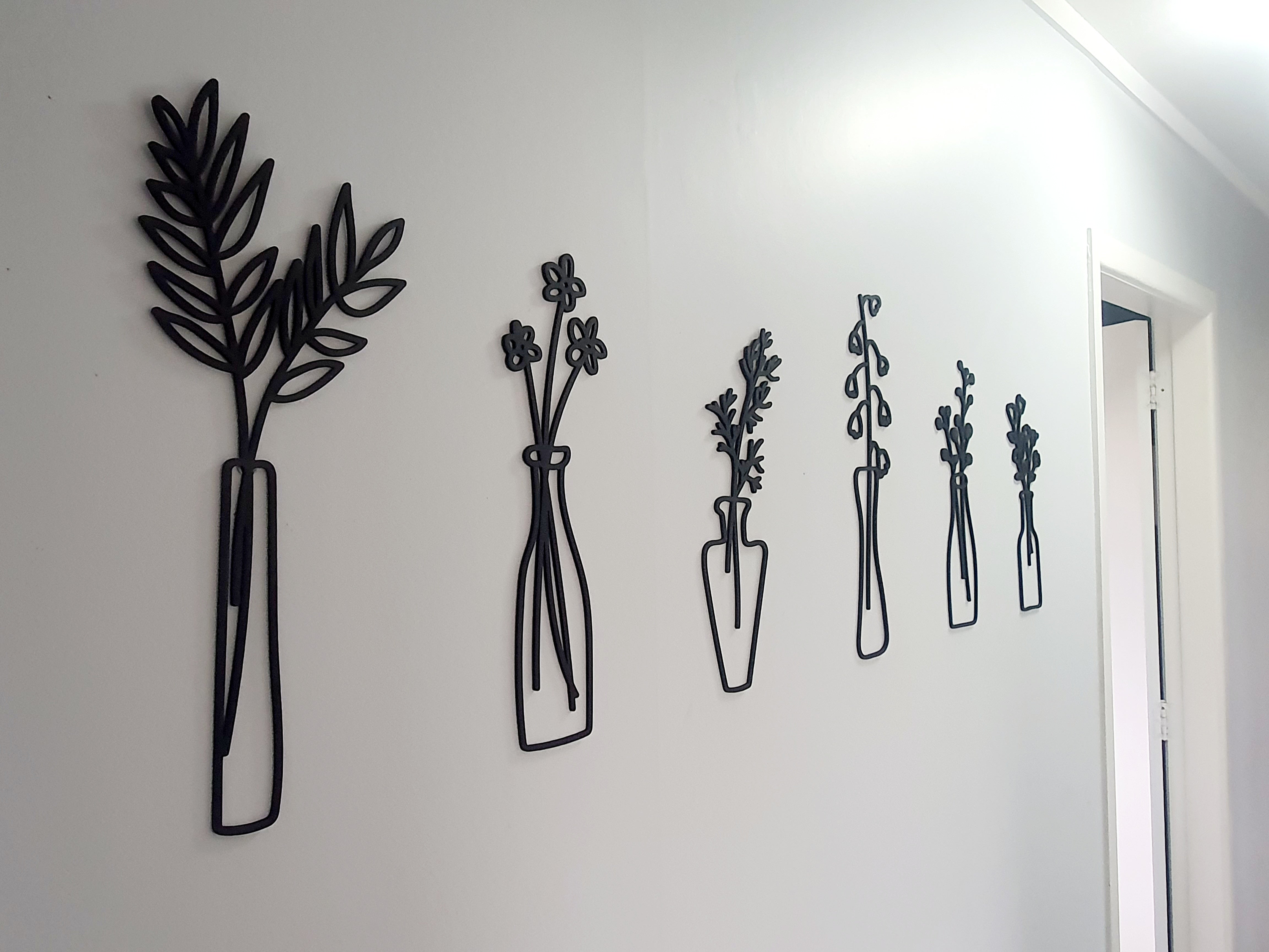 Plant Set Wall Art | Crafted by Whimsic NZ