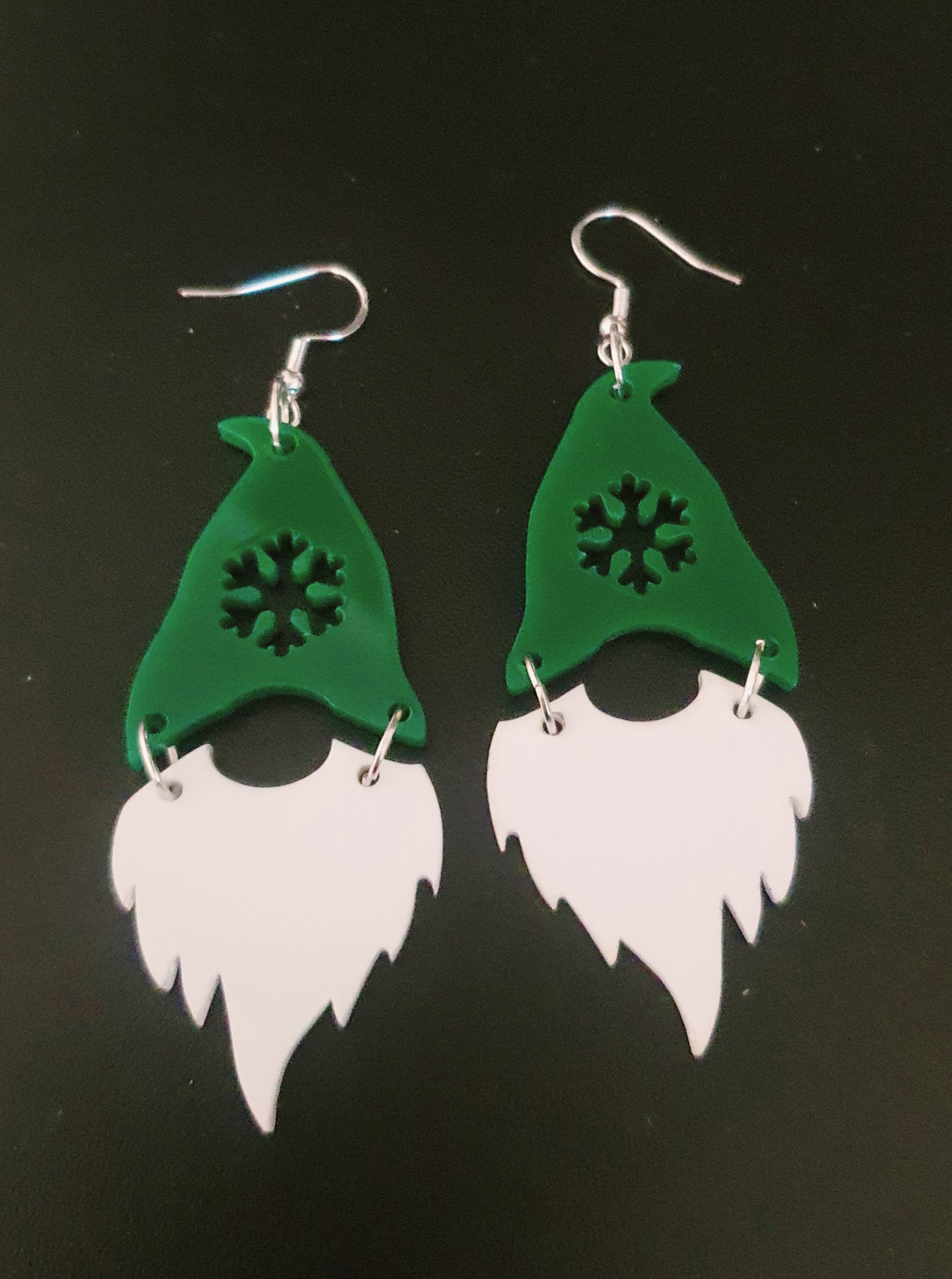 Christmas Gnome Earrings - Whimsic