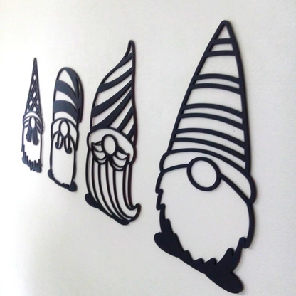 Christmas Gnome Wall Art Set - Whimsic