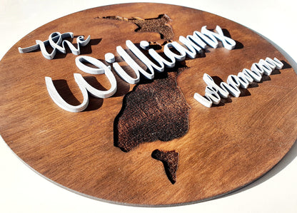 NZ Family Name Round Whimsic 