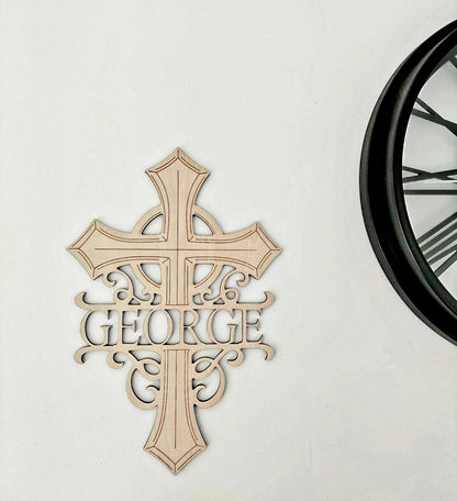 Personalised Memorial Cross Whimsic 