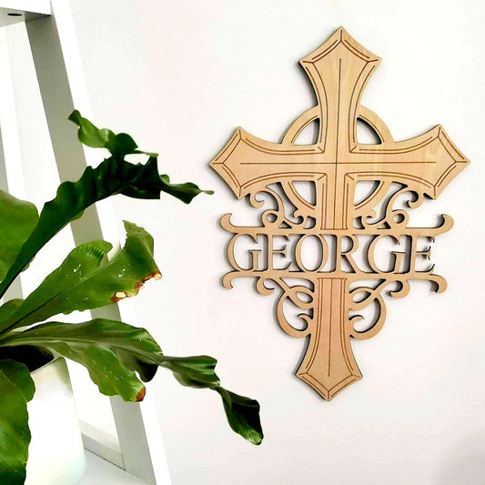 Personalised Memorial Cross Whimsic 