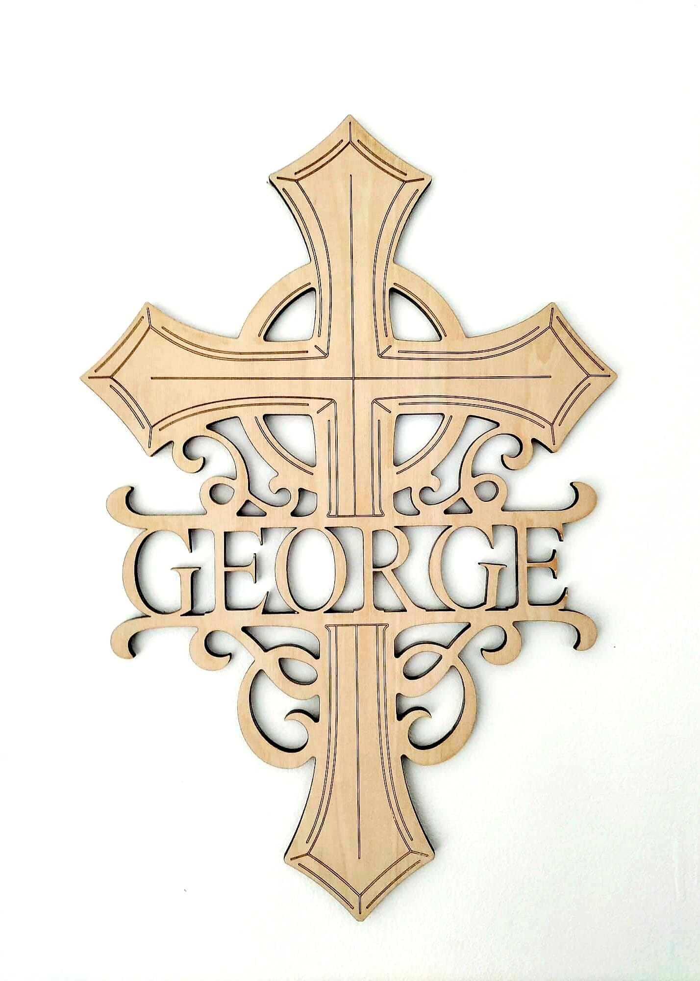 Personalised Memorial Cross Whimsic 