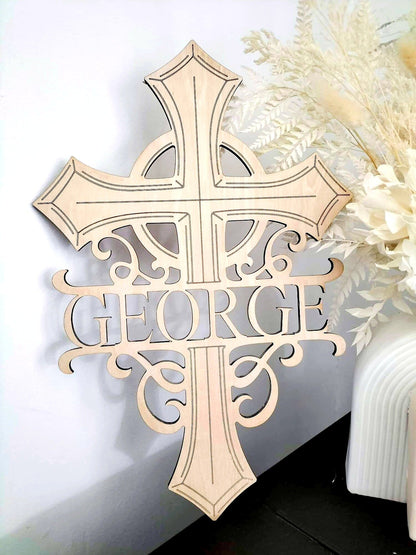 Personalised Memorial Cross Whimsic 