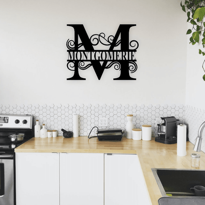 Personalised Monogram Wall Art Whimsic 