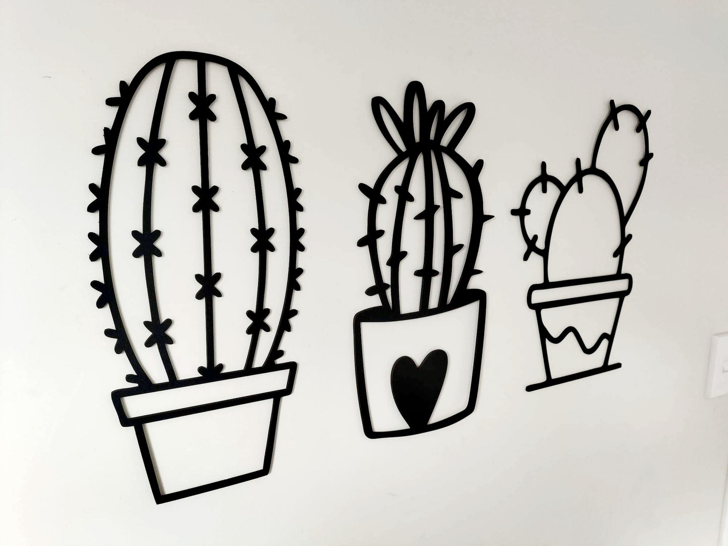 Cacti Wall Art Set